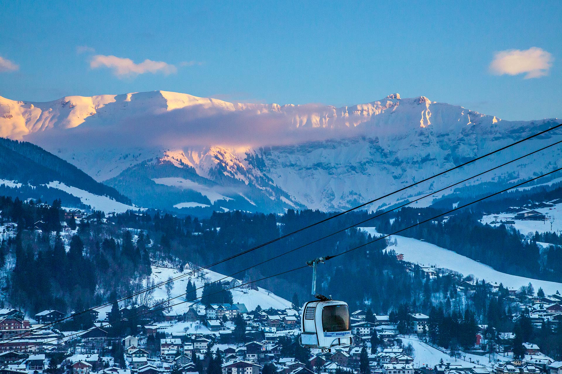 Télécabine du Jaillet – Hiver