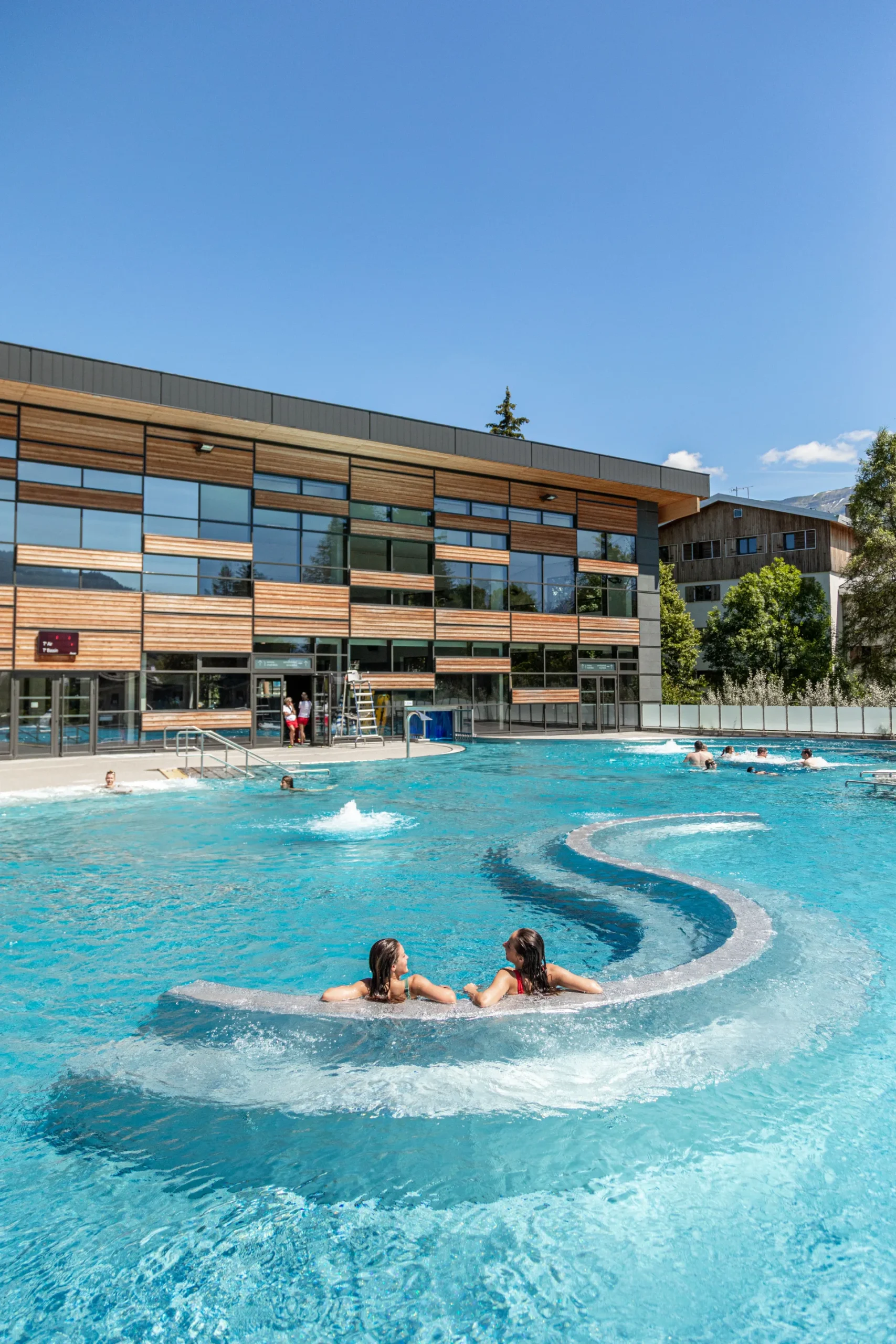 Une journée en famille à la piscine du Palais de Megève