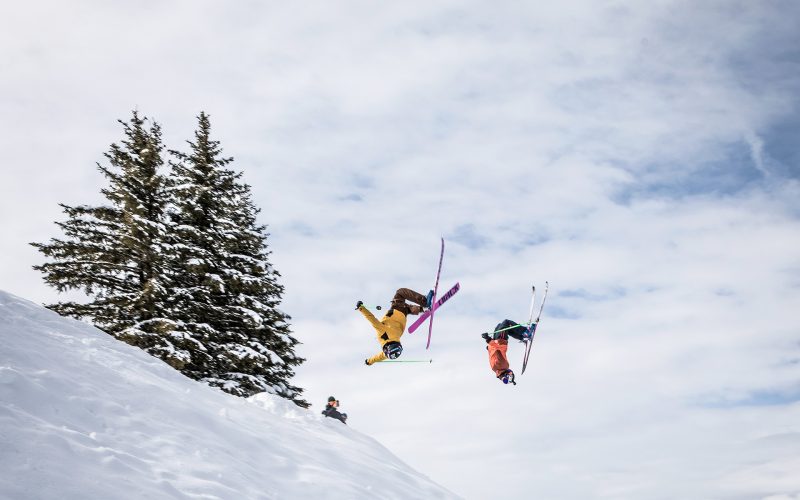 Back to back Invitational : compétition de ski freestyle