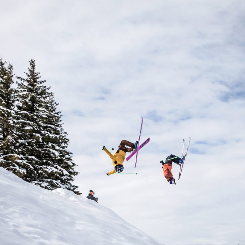 Back to back Invitational : compétition de ski freestyle