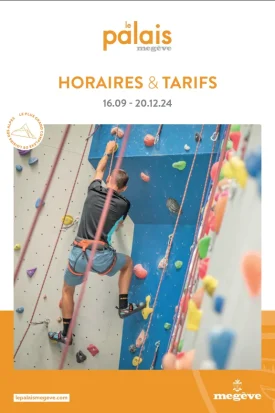 Le Palais – Horaires et tarifs – Hiver 2024